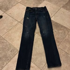 American Eagle boys distressed blue Jeans